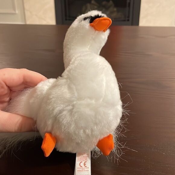 TY Beanie Baby 9" GRACIE the White Swan Plush Stuffed Animal Toy Excellent Con… - Picture 8 of 9